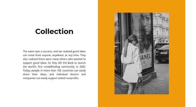 Őszi ruhák gyűjteménye Html Weboldal készítő
