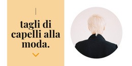 Acconciature Alla Moda - Generatore Di Siti Web Multiuso Creativo