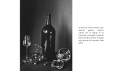 Şarap Evi Için HTML5 Duyarlı