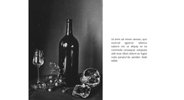 Şarap Evi - WordPress Teması Ilhamı