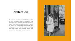 Layout Functionality For Collection Of Autumn Dresses
