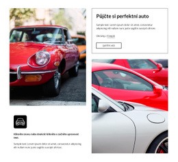 Rent The Perfect Car Bezplatná Šablona Webu CSS