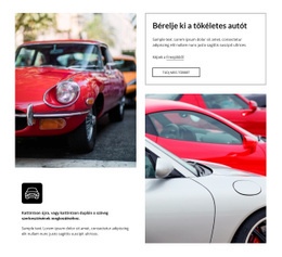 Rent The Perfect Car - HTML Oldalsablon