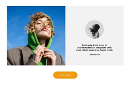 Capsule Collection Of Sweatshirts HTML5 Template