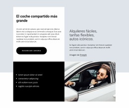 Largest Car-Sharing - Plantilla De Sitio Web Gratuita