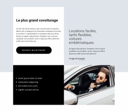 Conception Du Site Pour Largest Car-Sharing