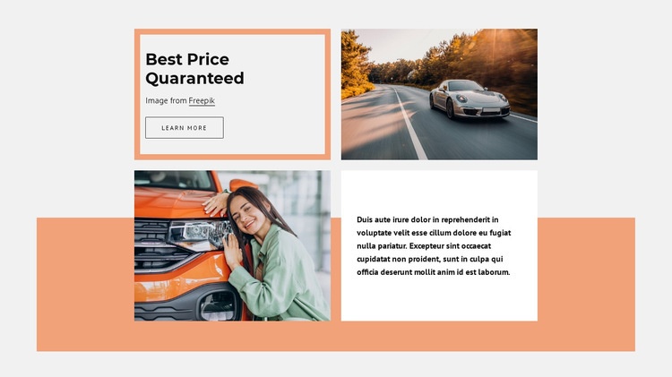 Best price garanteed Homepage Design