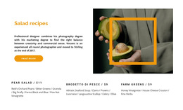 Unusual Recipes - Template HTML5, Responsive, Free