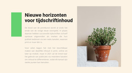 Thuiswinkel - Modern WordPress-Thema