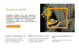 Niezwykłe Przepisy - Szablon Strony HTML