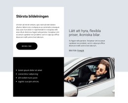 Webbplatsdesign För Largest Car-Sharing