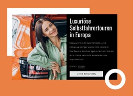 Luxury Self-Drive Tours HTML-Website