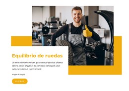 Wheel Balancing Plantilla De Tienda