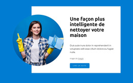 Disposition Du Site Web Pour Smarter Way To Clean Home