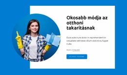 Smarter Way To Clean Home - Rendszerindító Sablon