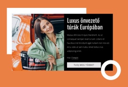 Luxury Self-Drive Tours - Gyönyörű Weboldal Dizájn