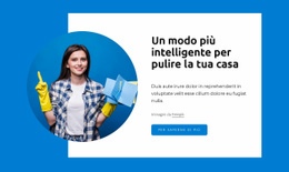 Progettazione Di Siti Web Multiuso Per Smarter Way To Clean Home