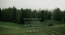 Paesaggio Forestale Framework Bootstrap