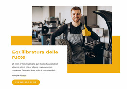 Wheel Balancing - Modello Di Sito Web Joomla Gratuito