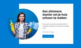 Gratis CSS Voor Smarter Way To Clean Home