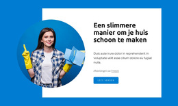 Website-Indeling Voor Smarter Way To Clean Home