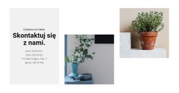 Kontakt Ze Sklepem Domowym - Nowoczesny Projekt Strony