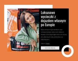 Luxury Self-Drive Tours Szablon Siatki CSS