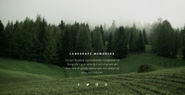 Ladda Ner WordPress-Tema För Skogslandskap