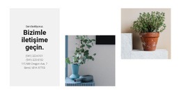 Ana Mağaza Kişileri - Bir Sayfalık HTML Şablonu