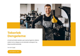 Wheel Balancing - Ücretsiz WordPress Teması