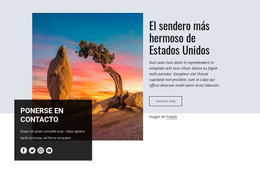 Most Beautiful Trail - Tema Creativo Multipropósito De WordPress