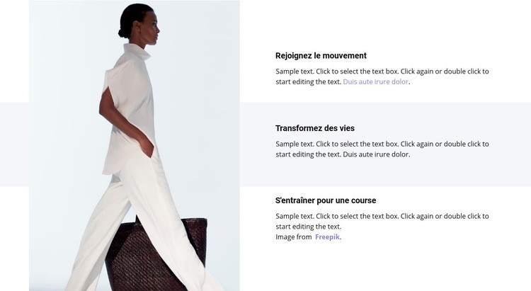 Nouvelles tendances de la collection printemps Conception de site Web