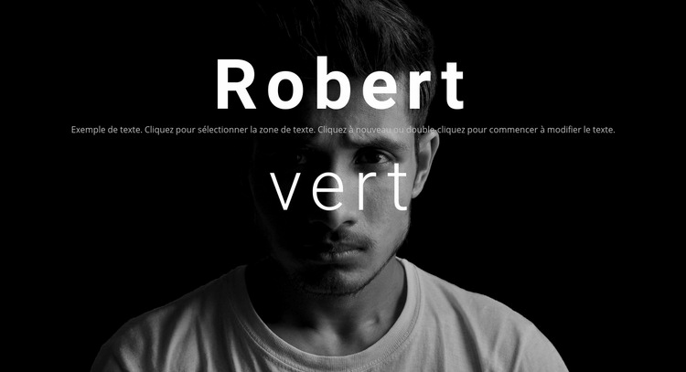 À propos de Robert Green Conception de site Web