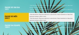 Viagem Tropical - Design De Site Profissional