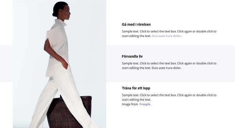 Nya trender i vårkollektionen CSS -mall