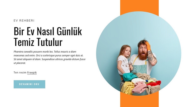 How to keep house clean daily Html Web Sitesi Oluşturucu