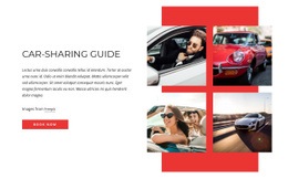 Car-Sharing Guide - Multi-Purpose Web Page Design