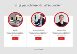 Webbplatslayout För 8 Års Erfarenhet