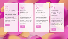 High Quality Design - Plantilla De Diseño De Sitio Web