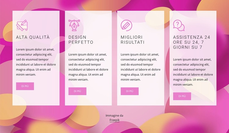 High quality design Progettazione di siti web