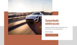 Electric Cars - Kreatywny Uniwersalny Szablon