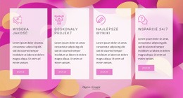 High Quality Design - Piękny Szablon HTML5