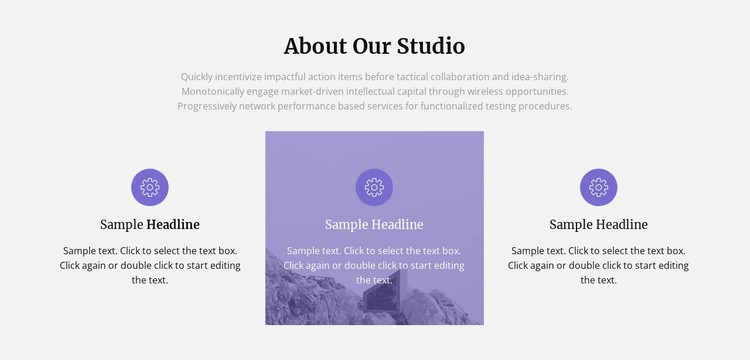 About our architecture studio CSS Template
