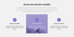 Sobre Nuestro Estudio De Arquitectura: Creador De Sitios Web Fácil De Usar