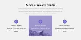 El Tema De WordPress Más Creativo Para Sobre Nuestro Estudio De Arquitectura