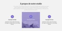 À Propos De Notre Studio D'Architecture – Outil De Création De Sites Web Facile À Utiliser