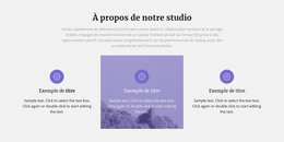 À Propos De Notre Studio D'Architecture - Modèle HTML Gratuit