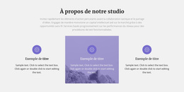 Thème WordPress Le Plus Créatif Pour À Propos De Notre Studio D'Architecture