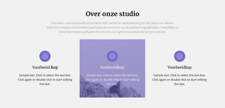 Over onze architectuurstudio Website ontwerp