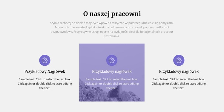 O naszej pracowni architektonicznej Kreator witryn internetowych HTML